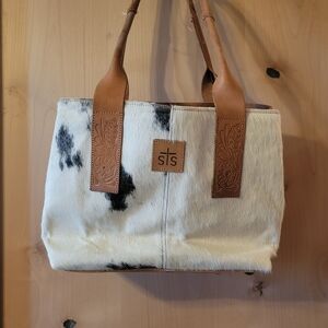 STS Ranchwear Cowhide Leather Western Shoulder Bag